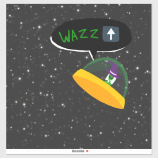 Magician Alien sticker!! Sticker