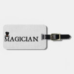 Magician And Hat Luggage Tag at Zazzle
