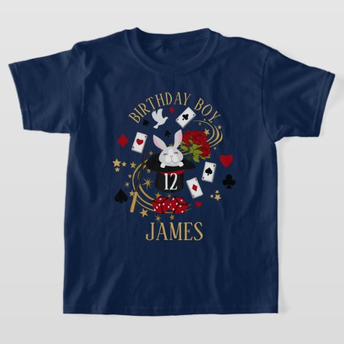 Magician Birthday toddler tshirts