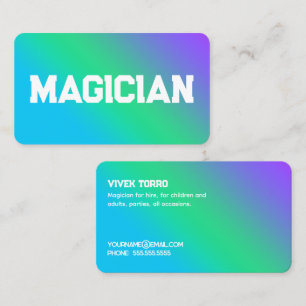 Magician Business Card