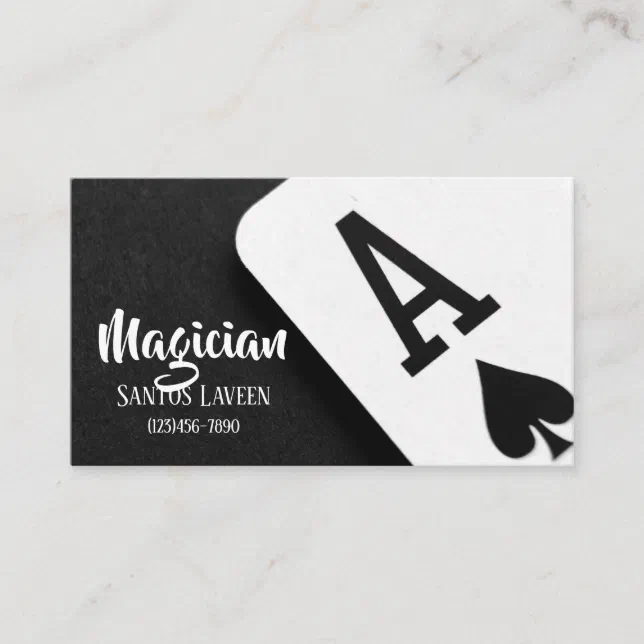 Magician Business Card | Zazzle