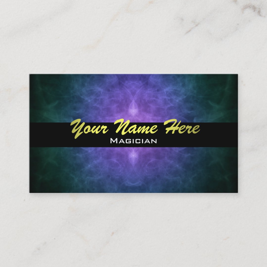 Magician Business Cards | Zazzle