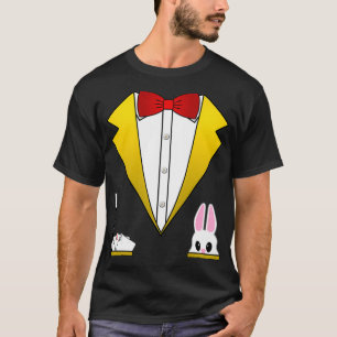 Magician Costume Funny Tuxedo For Kids Adults_1 T-Shirt