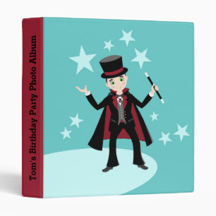 Magician Kid Birthday Party Binder
