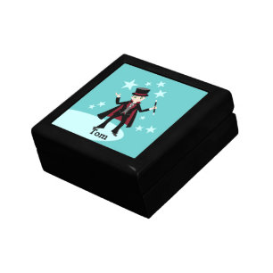 Magician Kid Birthday Party Jewelry Box