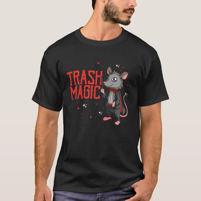 Magician Opossum for Magician Possum T-Shirt (Front)