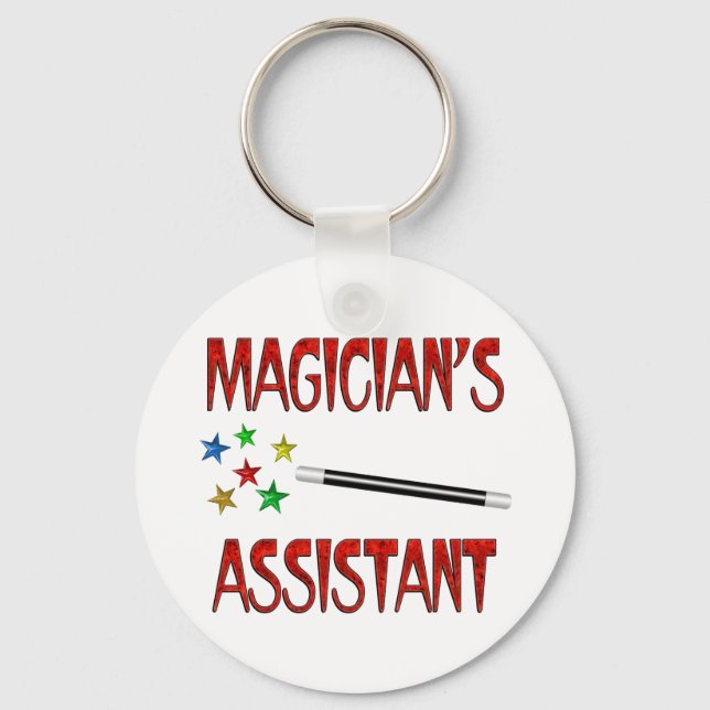 Magicians Assistant Keychain (Front)