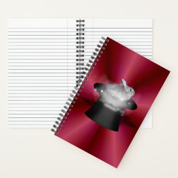 Magician's Rabbit Notebook by gravityx9 at Zazzle