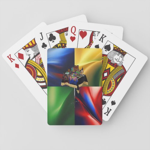 Magicians Table Fanning Deck 1 Poker Cards