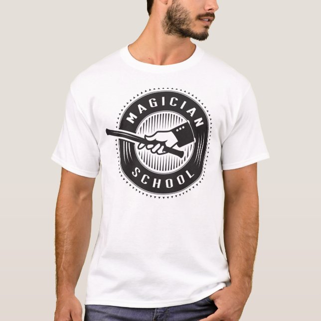 MagicianSchool Logo T-Shirt (Front)