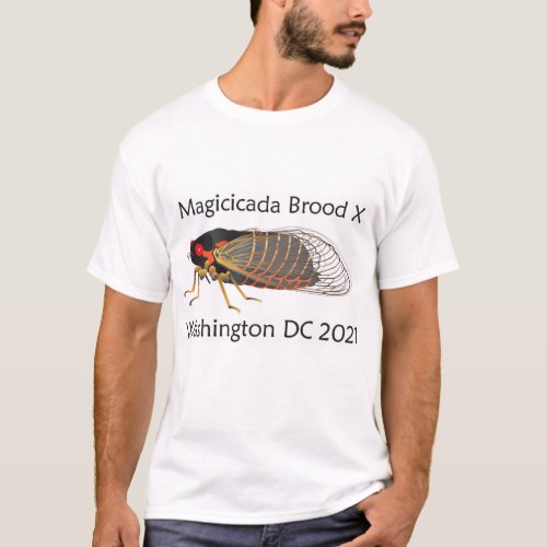 Magicicada Brood X Washington DC T_Shirt