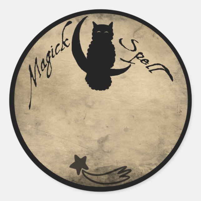 MAGICK SPELL LABEL (Front)