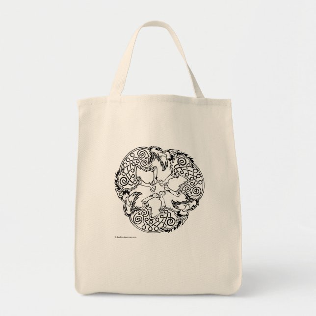 Magick - Wolf Tote Bag (Front)