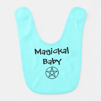 Magickal Baby Pentacle Pagan Wiccan Baby Bib