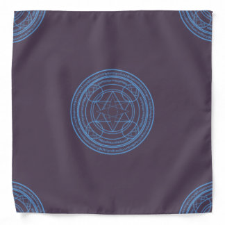 Magickal Circle Tarot Cloth Bandana