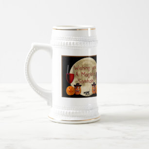 Magickal Samhain Beer Stein