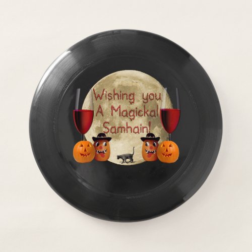 Magickal Samhain Wham_O Frisbee