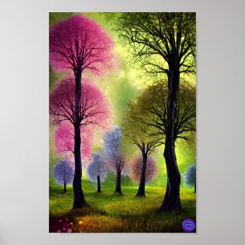 MAGICKE FOREST FALL POSTER