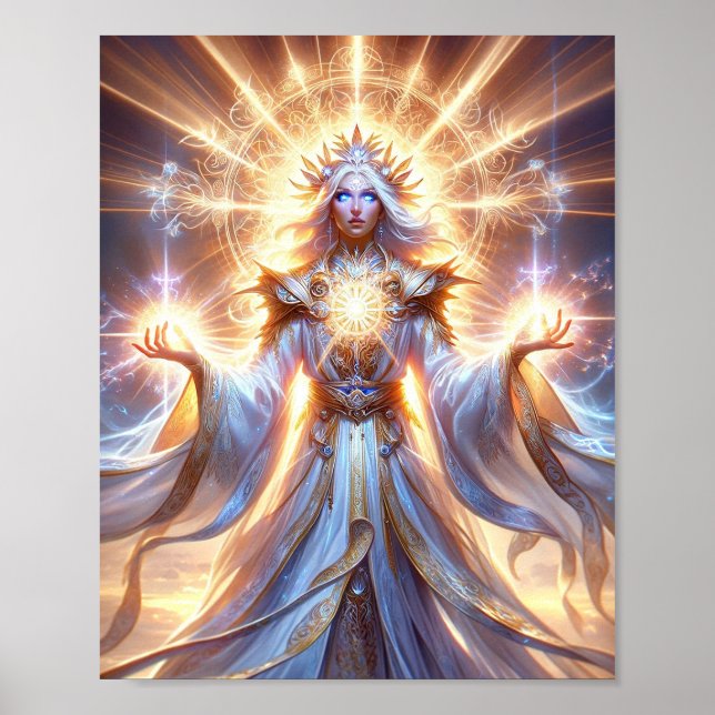 Magierin of Light: Radiant master Poster (Front)