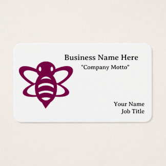 Maginta Minimalist Bee Business Card