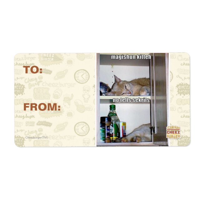 Magishun Kitteh Label (Front)
