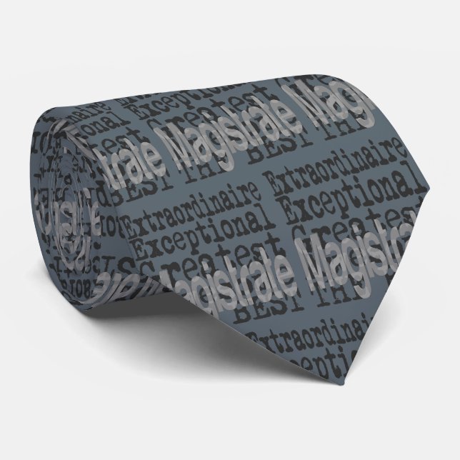Magistrate Extraordinaire Neck Tie (Rolled)