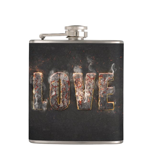 Magma Effect Flask (Front)