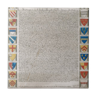 Magna Carta #2 Ceramic Tile