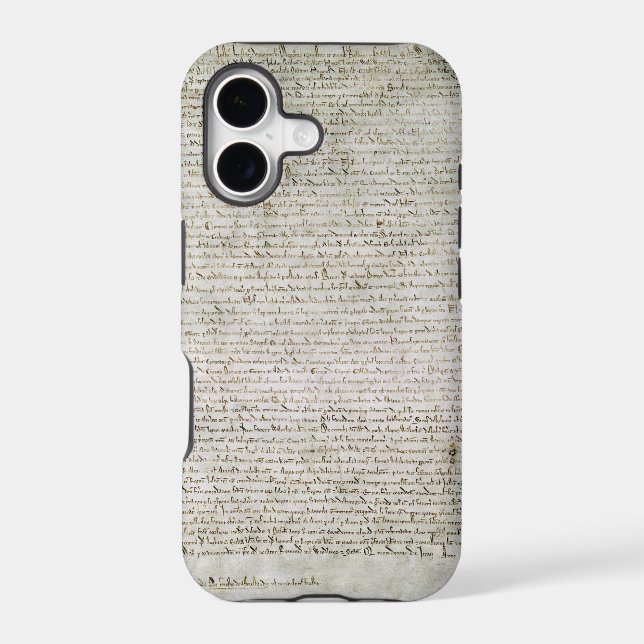 Magna Carta the Charter of Liberties 1215 Case-Mate iPhone Case (Back)