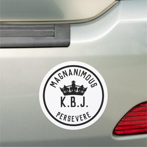 Magnanimous KBJ Car Magnet