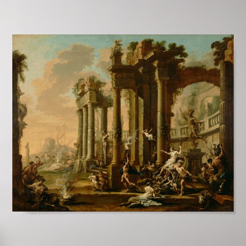 Magnasco _ The Triumph of Venus about 17201730 Poster