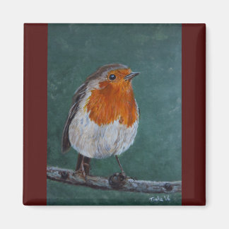 Magneet Red breast. Magnet