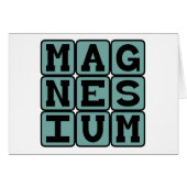 Magnesium, Chemical Element (Front Horizontal)