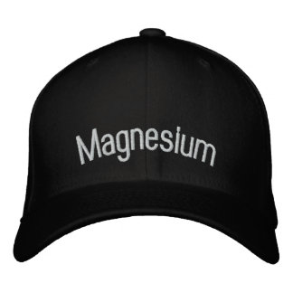 Magnesium Embroidered Baseball Cap