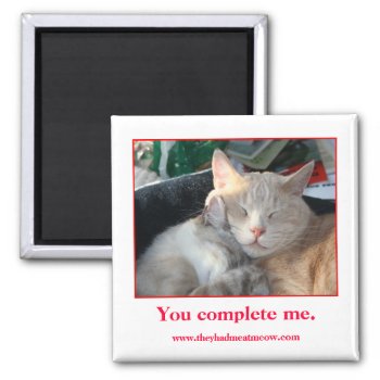 Magnet by TheyHadMeAtMeow at Zazzle