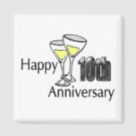 Magnet - 10th Wedding Anniversary