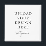 Magnet 2" Square<br><div class="desc">Customize your design in Templett. After you are done editing, download your file in a JPG format (don't forget to turn on the bleed option). Upload your design here by clicking on the blue "Personalize" button.</div>