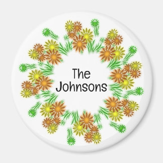 Magnet - 3D Glowing Flowers