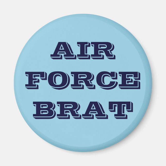 Magnet Air Force Brat (Front)