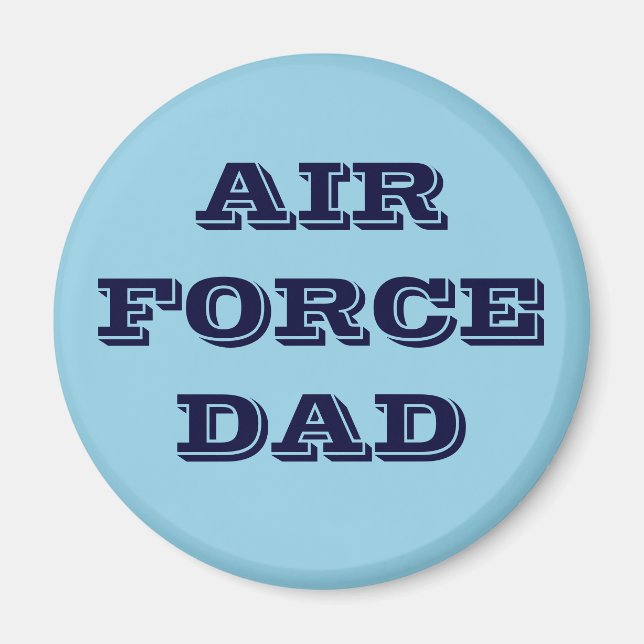 Magnet Air Force Dad (Front)