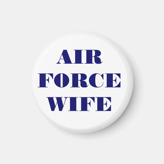 Magnet Air Force Wife (Front)
