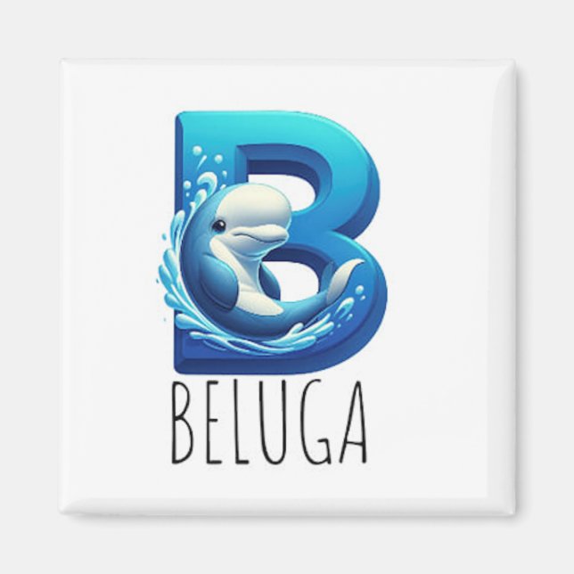 Magnet Animals Rigolos Letter B (Front)