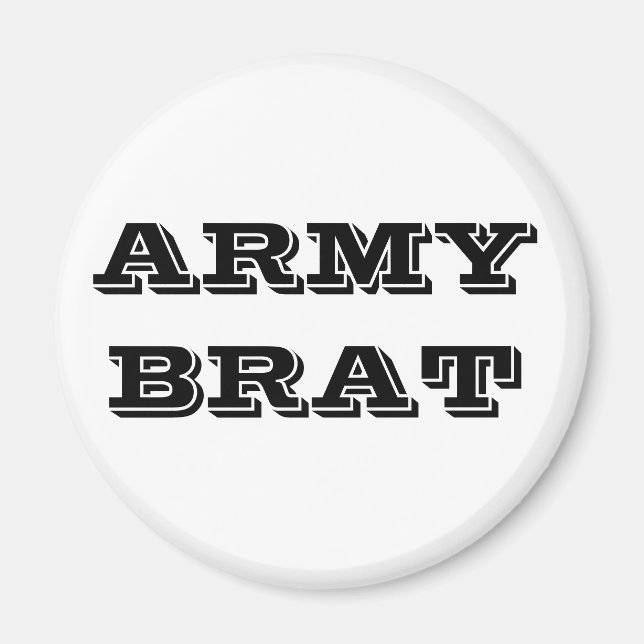 Magnet Army Brat (Front)