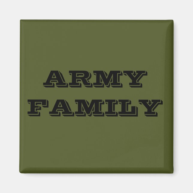 Magnet Army Family (Front)