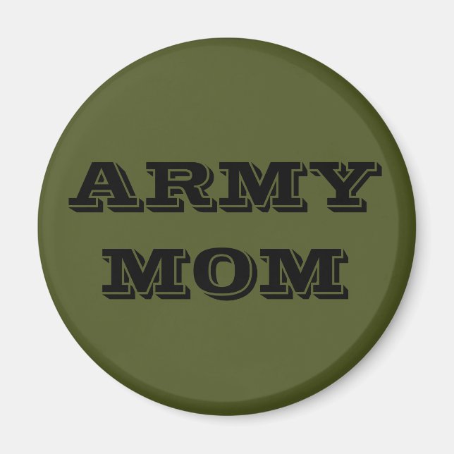 Magnet Army Mom (Front)