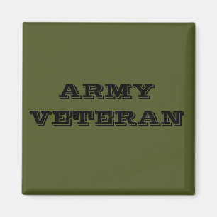 Magnet Army Veteran