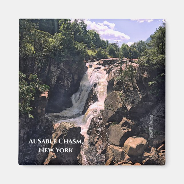 Magnet - AuSable Chasm NY (Front)