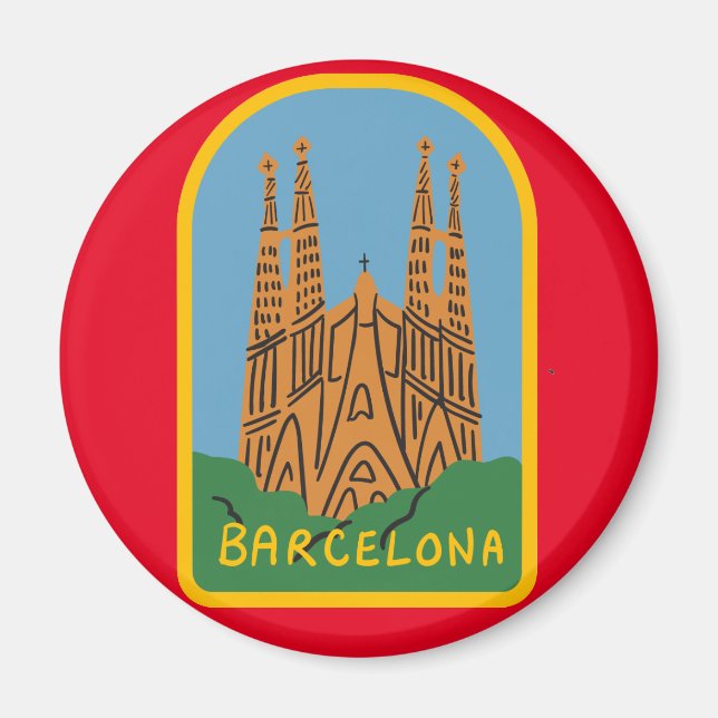 Magnet Barcelona (Front)