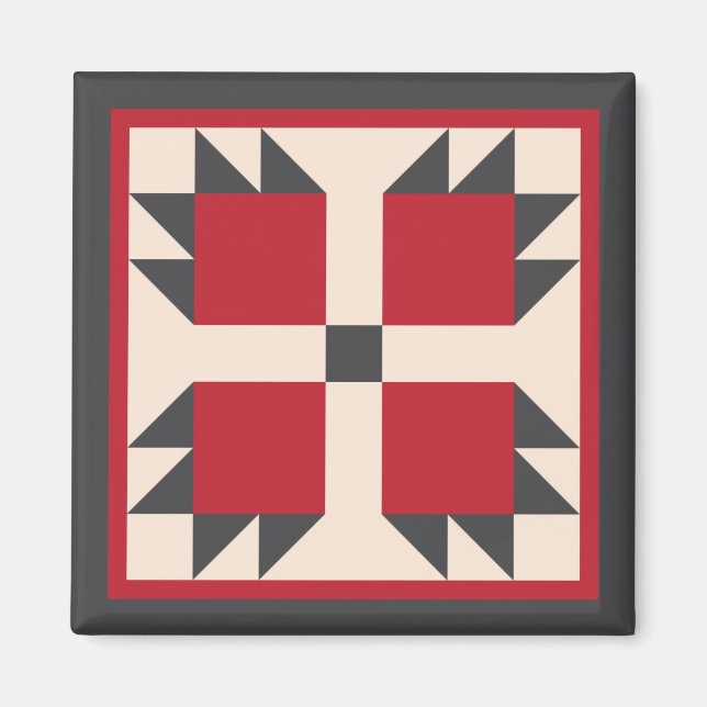 Magnet - Bearcat Quilt Square (Front)