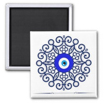Magnet Blue Evil Eye by hennabyjessica at Zazzle
